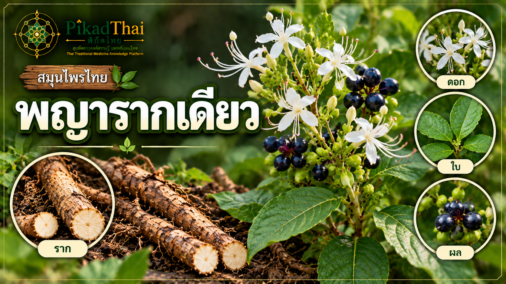 พญารากเดียว