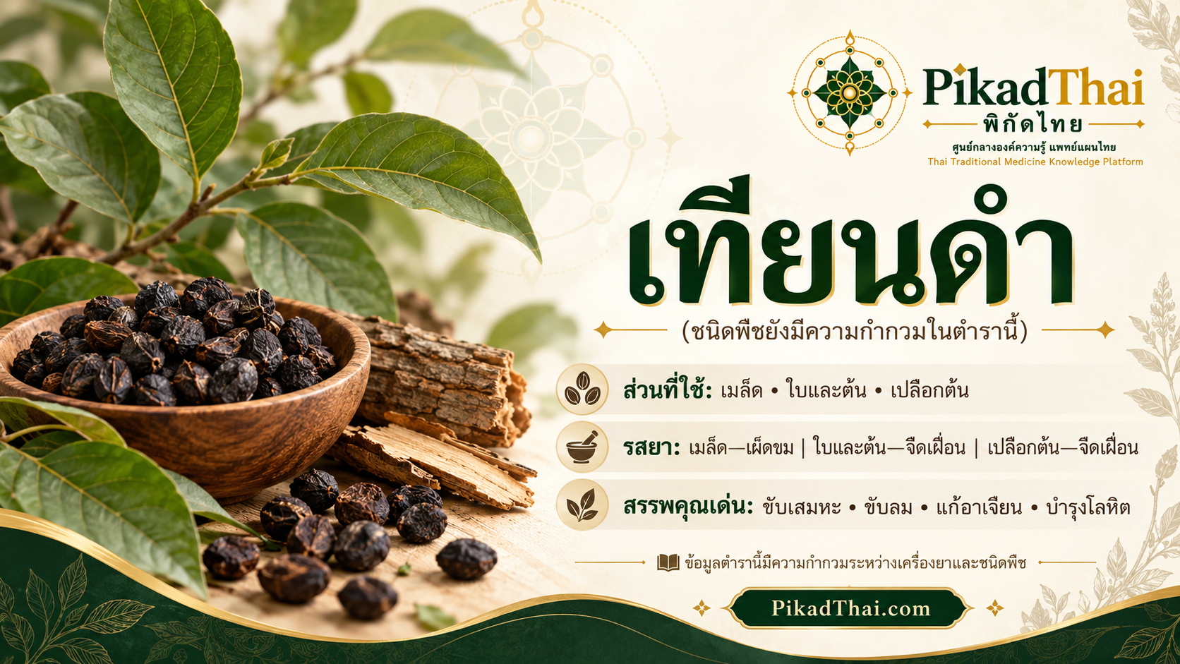 เทียนดำ