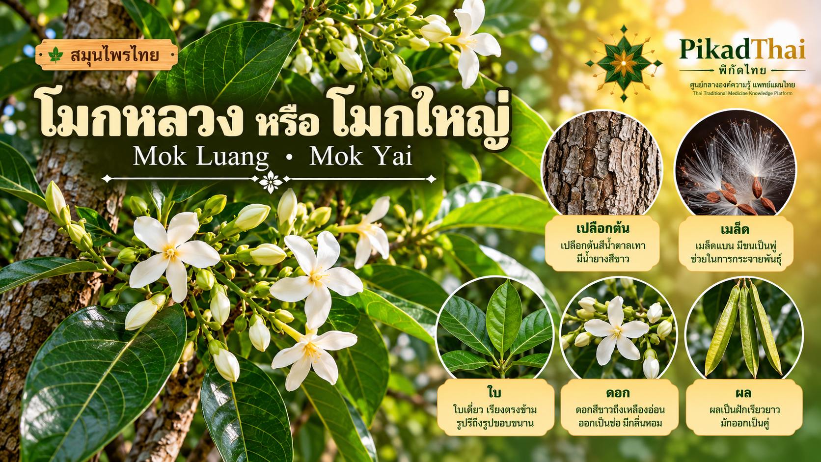 โมกหลวง หรือ โมกใหญ่