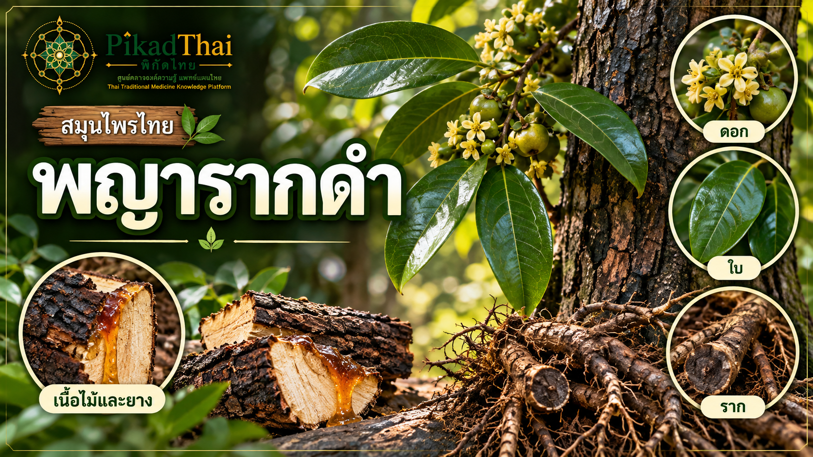 พญารากดำ