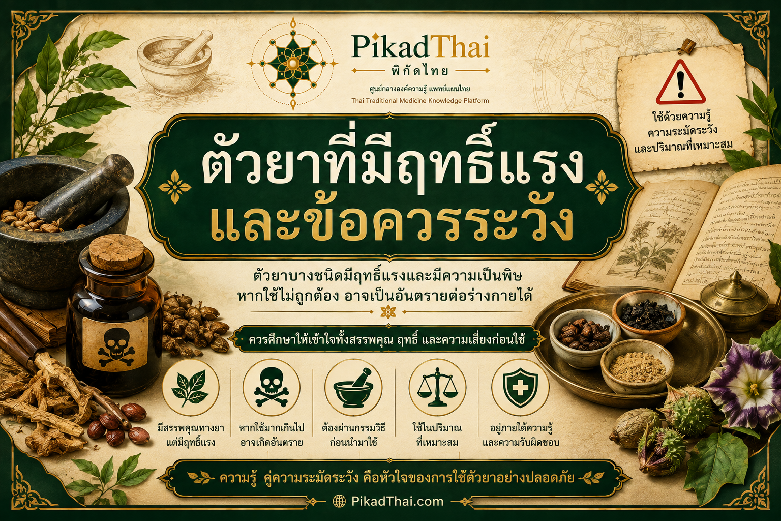 ตัวยาที่มีฤทธิ์แรง