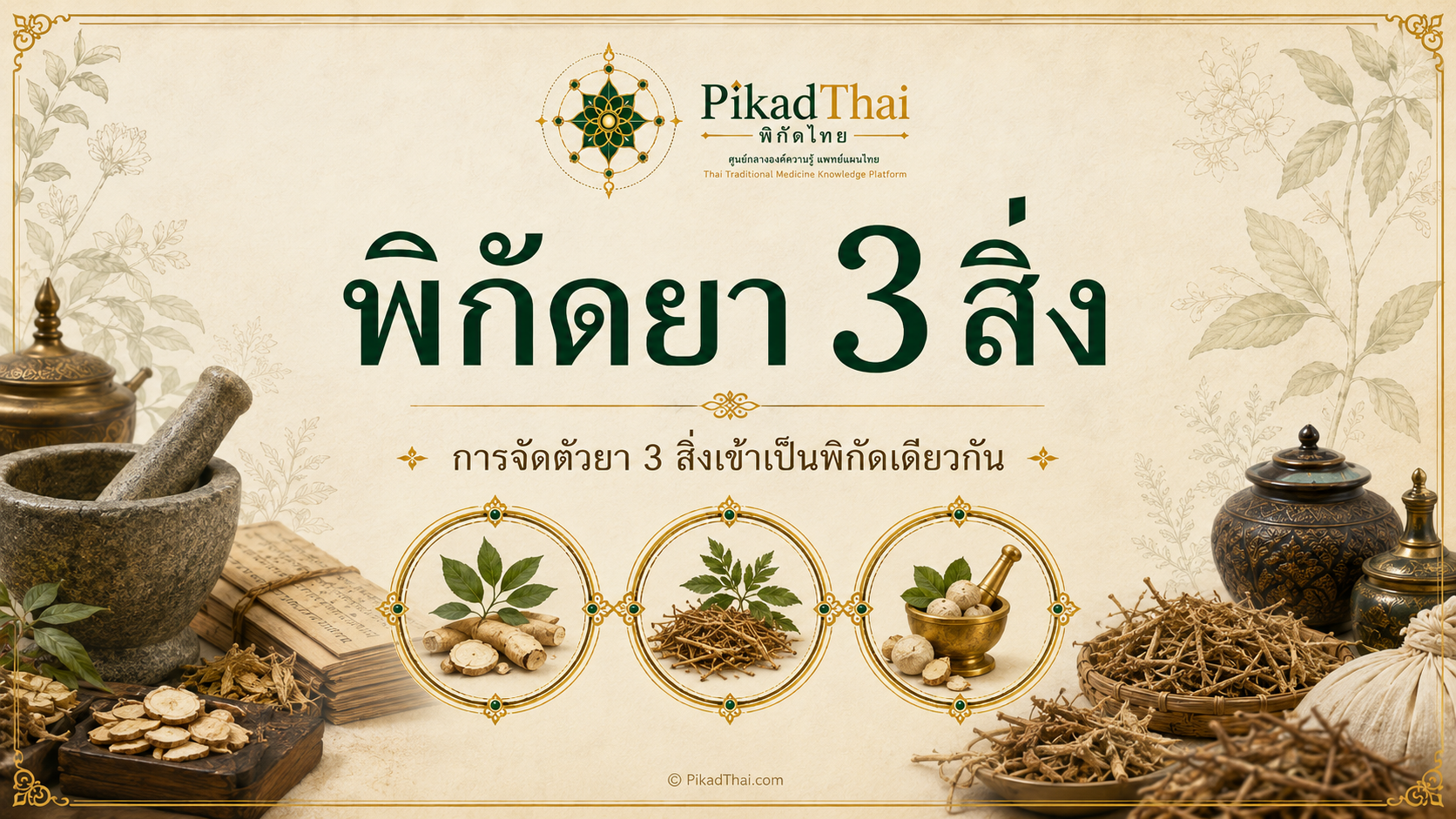 พิกัดยา 3 สิ่ง