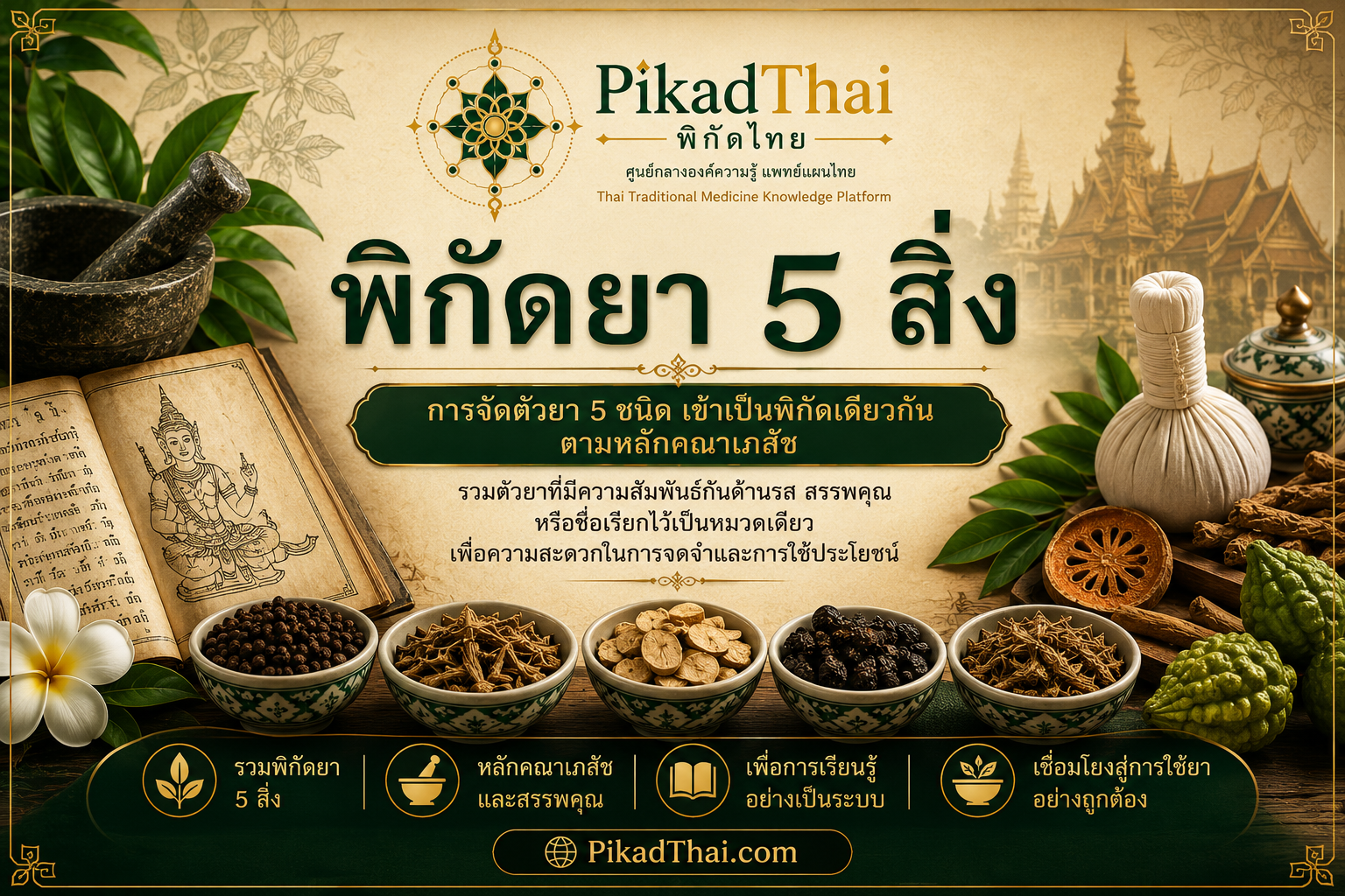 พิกัดยา 5 สิ่ง