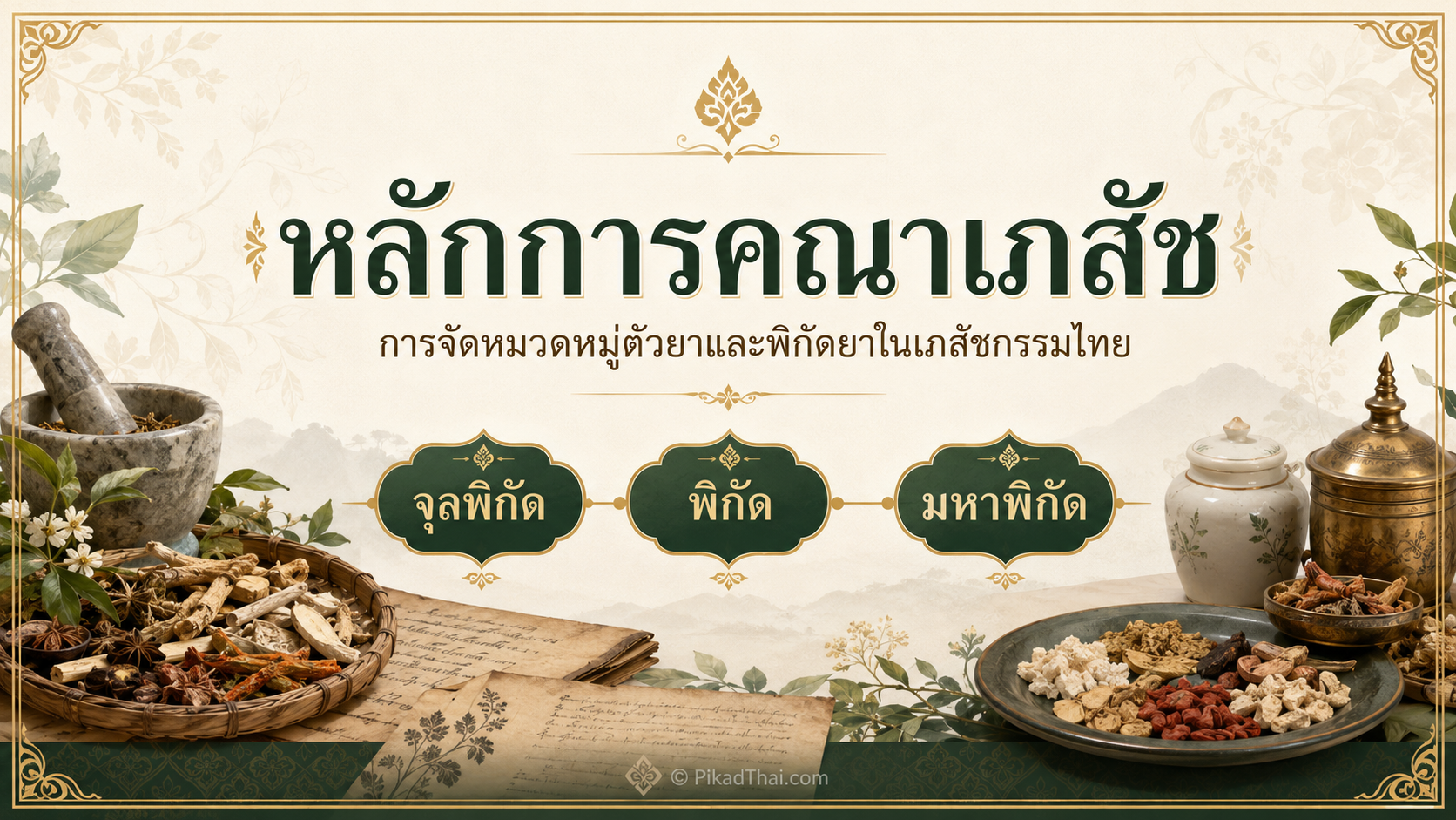 หลักการคณาเภสัช