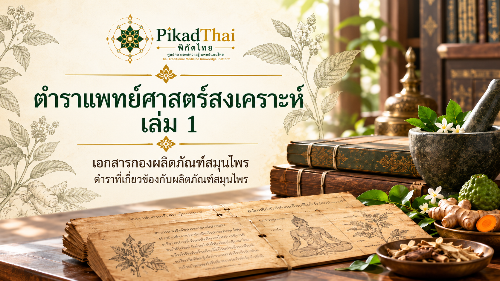 ตำราแพทย์ศาสตร์สงเคราะห์ เล่ม 1